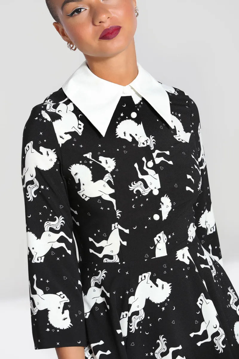 Hell Bunny Sullivan Mini Dress Black