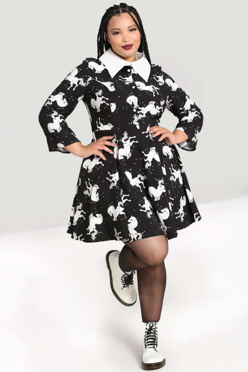 Hell Bunny Sullivan Mini Dress Black