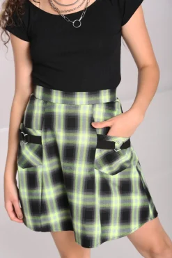 Hell Bunny Tammy Skirt Black Discount