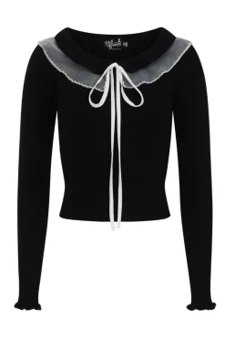 Hell Bunny Tatiana Jumper Black Sale