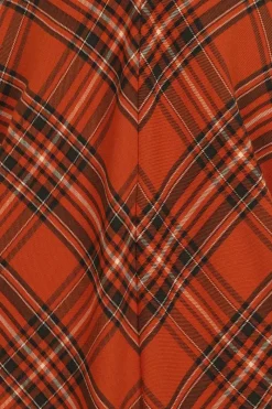 Hell Bunny Tawny Skirt Brown Sale