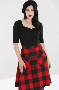 Hell Bunny Teen Spirit Mid Skirt Clearance