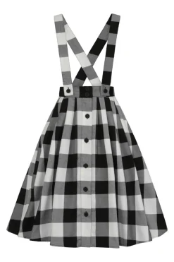 Hell Bunny Teen Spirit Pinafore Skirt Clearance