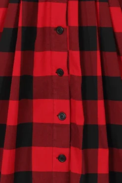 Hell Bunny Teen Spirit Pinafore Skirt Clearance