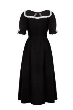 Hell Bunny Tessie Maxi Dress Black Outlet