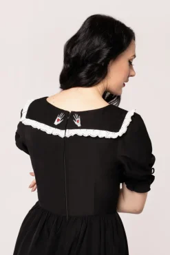 Hell Bunny Tessie Maxi Dress Black Outlet