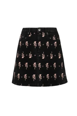 Hell Bunny The Lover Skirt Black Outlet