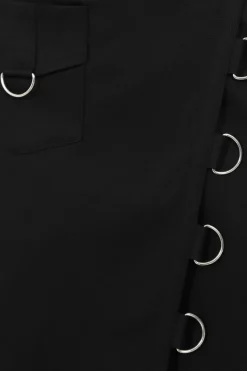 Hell Bunny Tifa Skirt Black Outlet