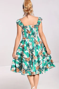 Hell Bunny Ukulele Dress Blue Sale
