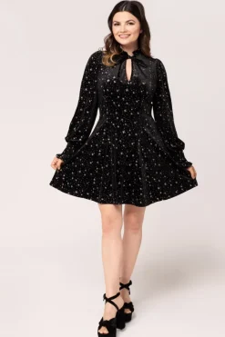 Hell Bunny Vela Dress Black Sale
