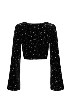 Hell Bunny Vela Top Black