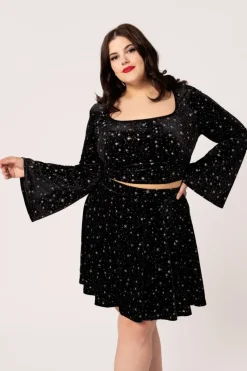 Hell Bunny Vela Top Black