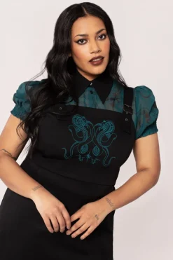 Hell Bunny Venom Mini Dress Black Discount