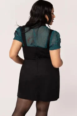 Hell Bunny Venom Mini Dress Black Discount