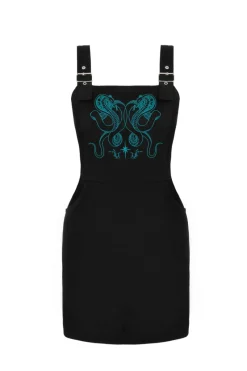 Hell Bunny Venom Mini Dress Black Discount
