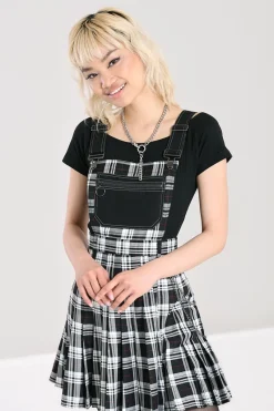 Hell Bunny Vernon Pinafore Dress Outlet