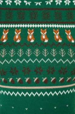 Hell Bunny Vixey Jumper Green Discount