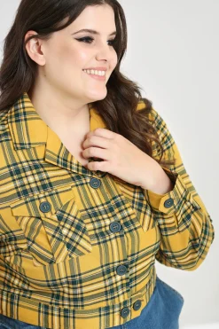 Hell Bunny Wither Jacket Mustard Best