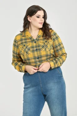 Hell Bunny Wither Jacket Mustard Best