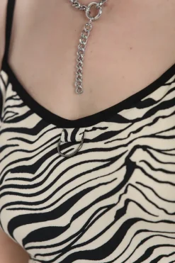 Hell Bunny Zebra Maxi Dress Ivory Best