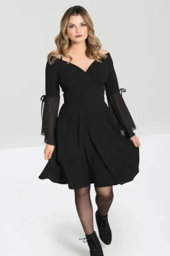 Hell Bunny Zelena Dress Black Online
