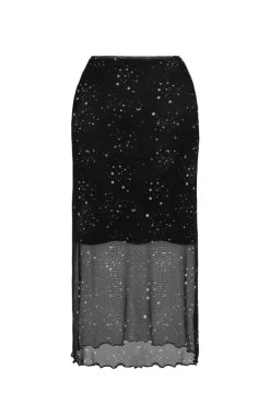Hell Bunny Zodiac Mesh Skirt Black Online