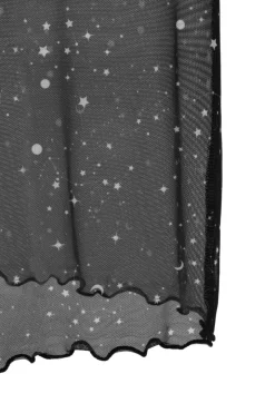 Hell Bunny Zodiac Mesh Skirt Black Online